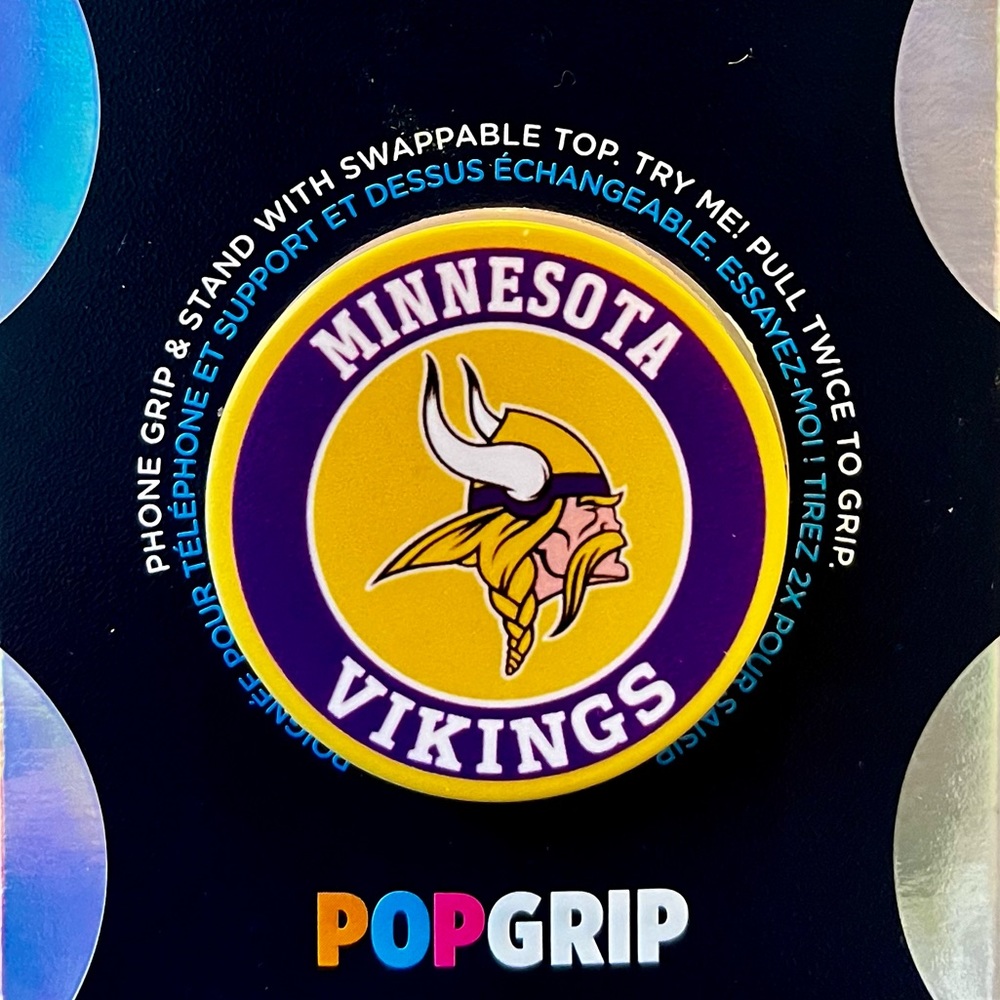 Minnesota Vikings Pop Grip